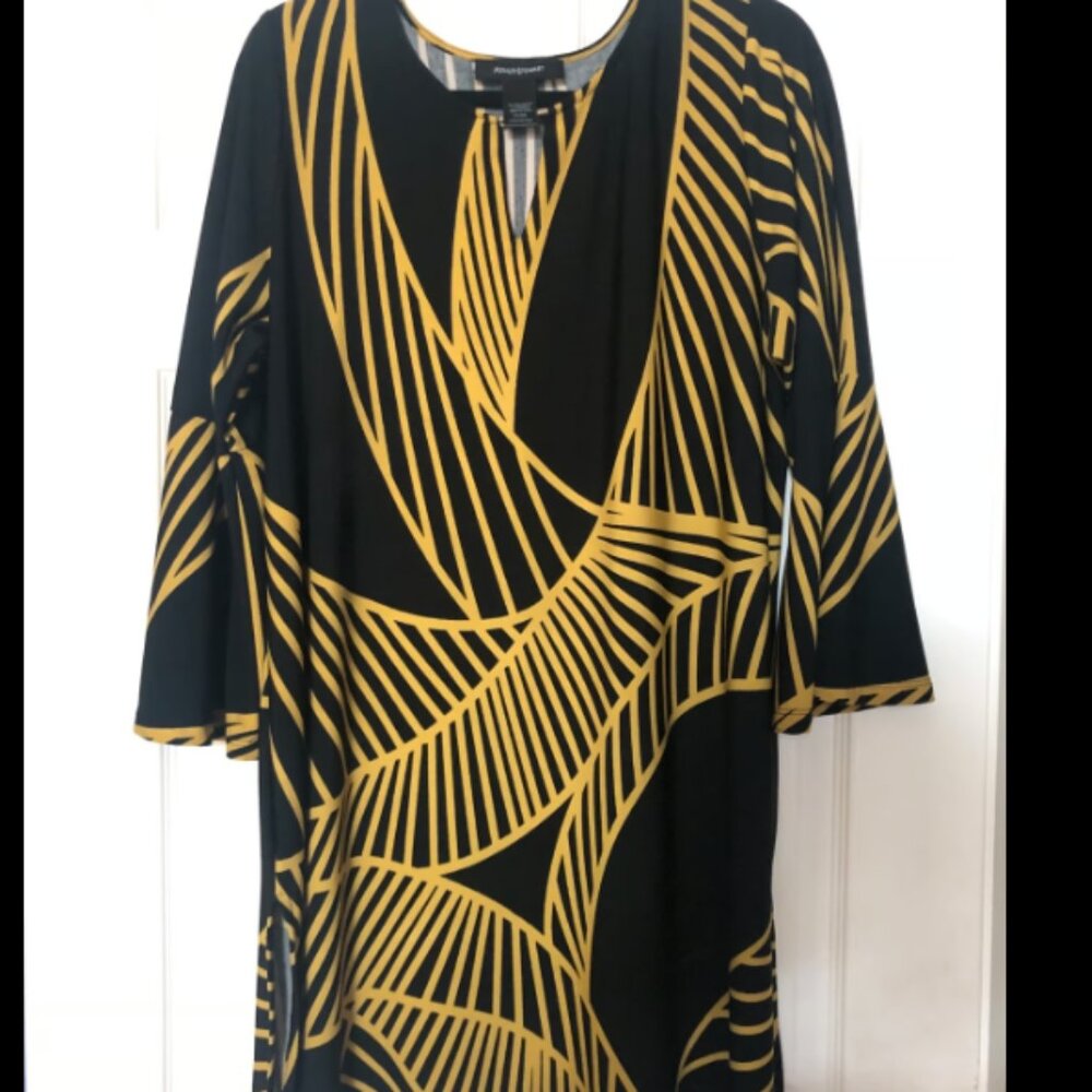 Long Thigh Length Tunic Blouse 2X